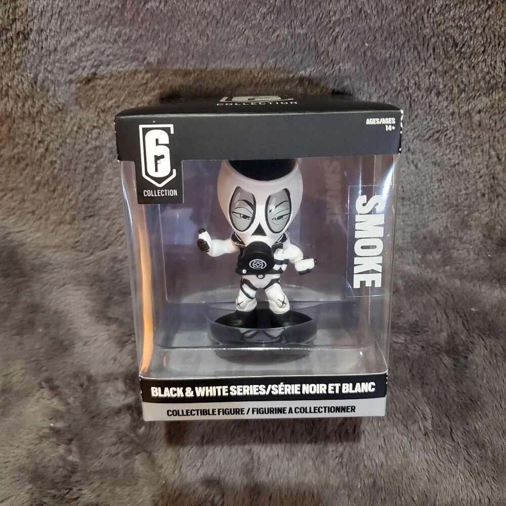 Rainbow Six Siege Chibi Smoke Black And White Series Ubisoft